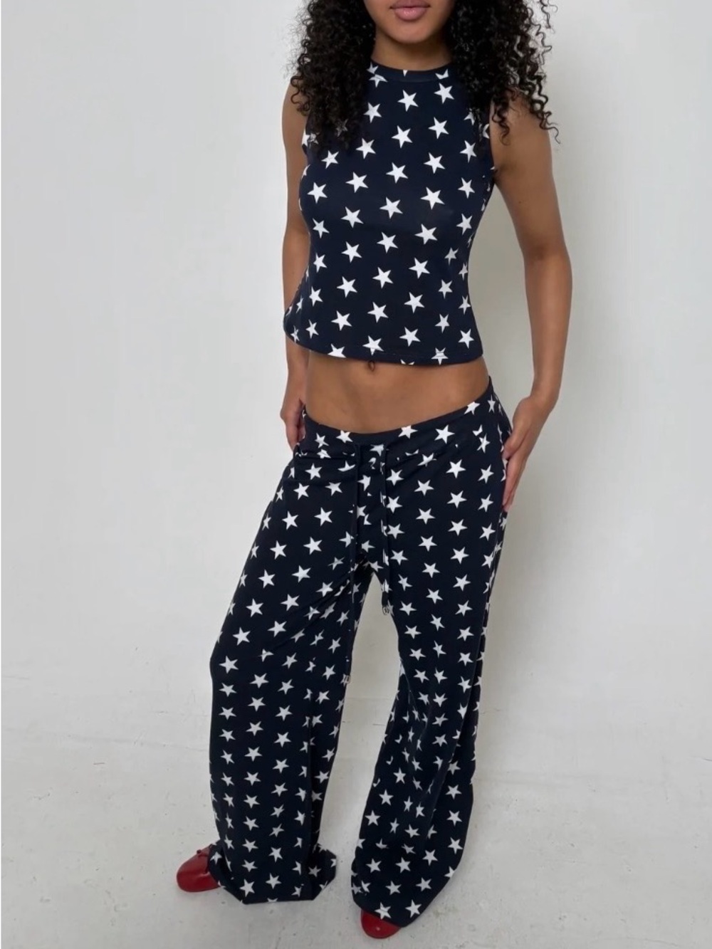 MANY MANY CLOTHES The Cassidy Trousers - Navy Star